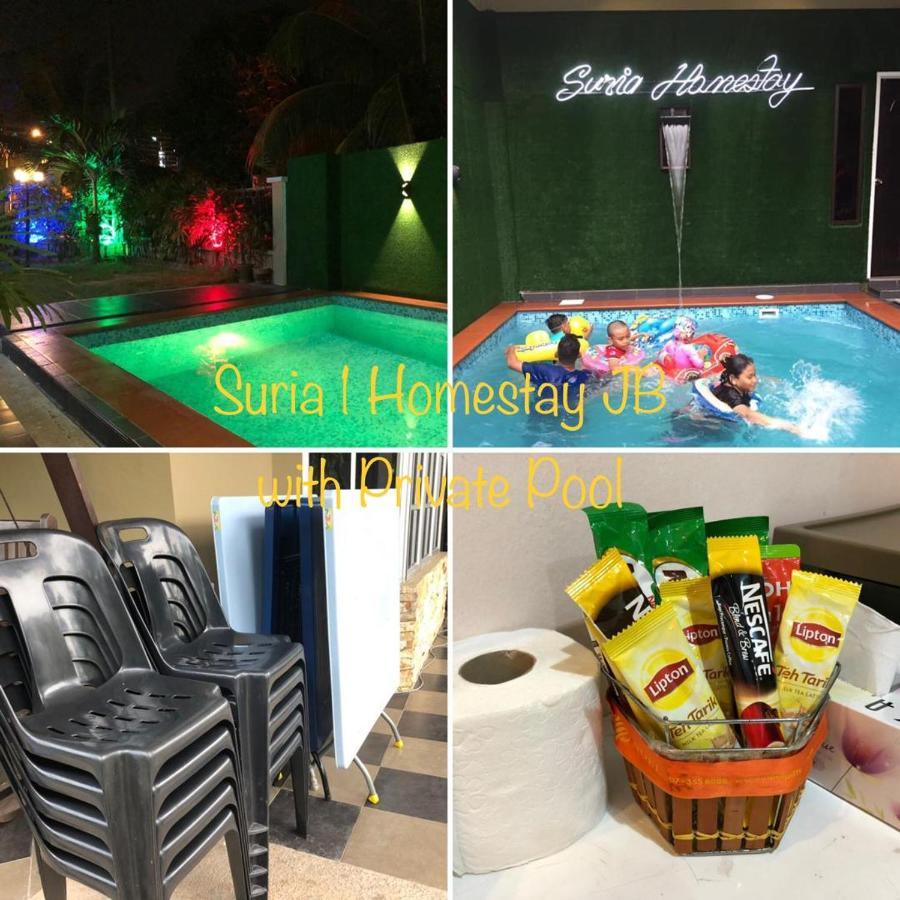 Suria 1 Homestay Jb With Private Pool Johor Bahru Esterno foto