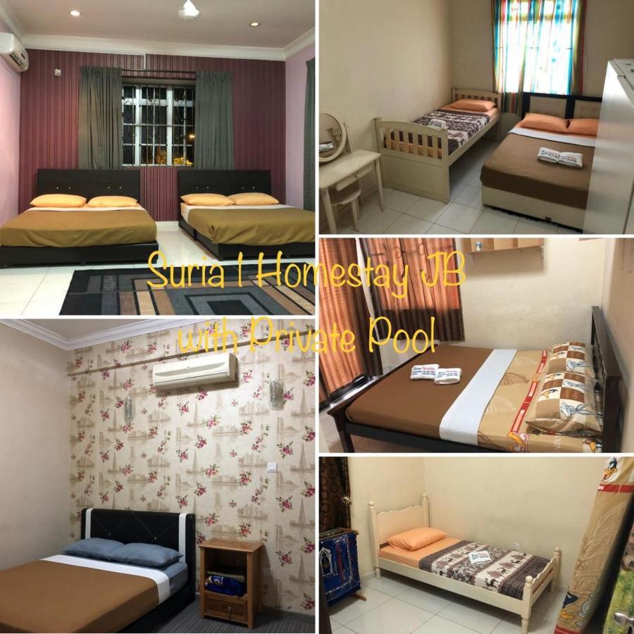 Suria 1 Homestay Jb With Private Pool Johor Bahru Esterno foto